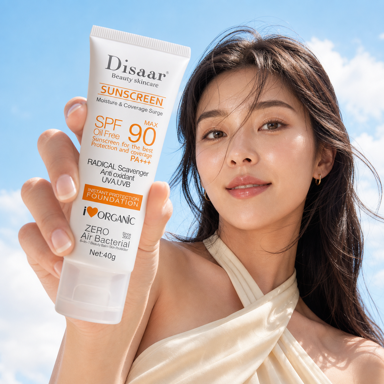 Disaar Sunscreen SPF 90+ Daily Protection Veil